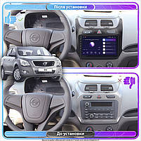 Штатна магнітола Lesko для Ravon R4 2016-2020 екран 9" 2/32Gb Wi-Fi GPS Base Равон 8 шт., фото 2