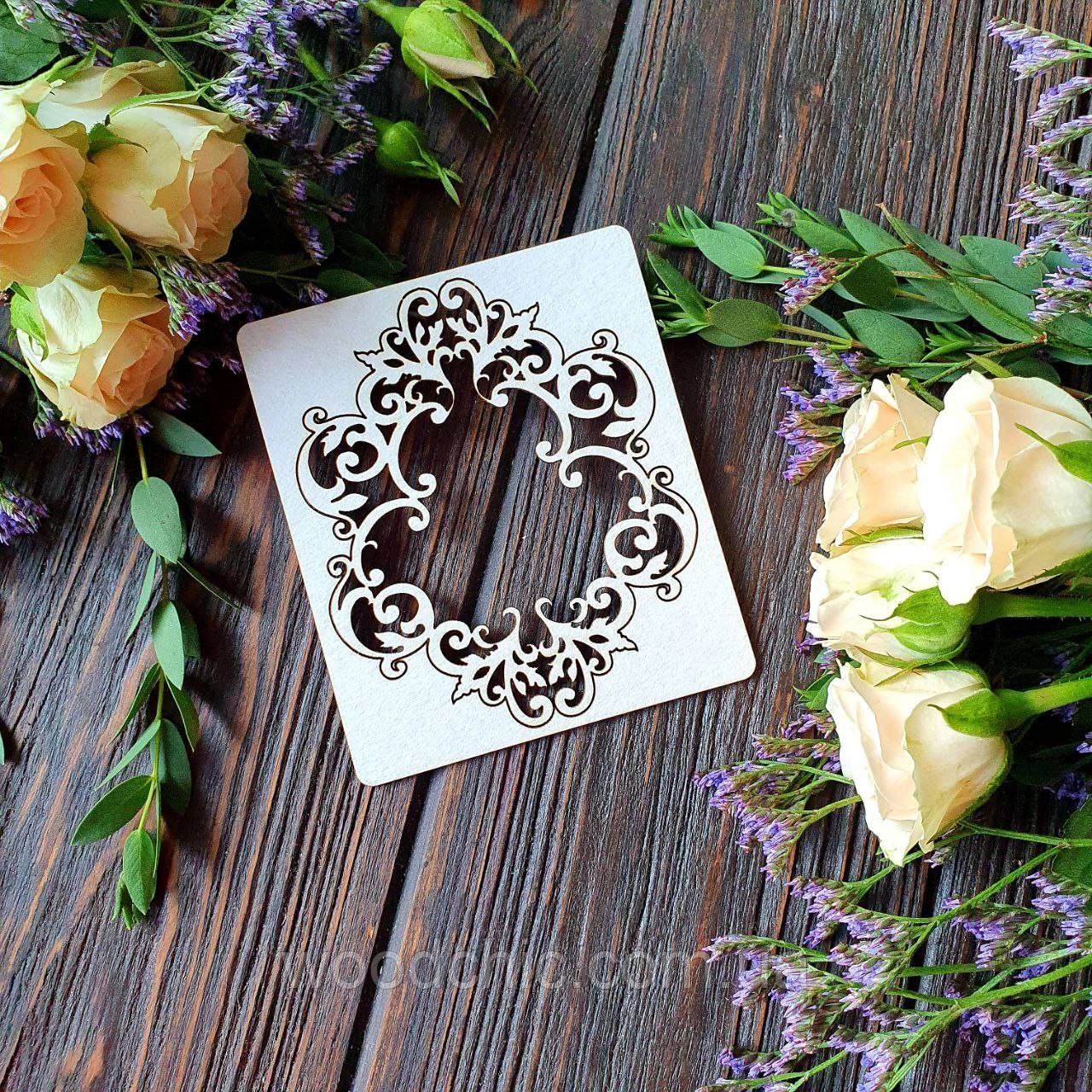 Чіпборд Рамка вензельна 13, фото 1