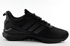 Кросівки Adidas чоловічі чорні сітка, фото 4