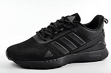Кросівки Adidas чоловічі чорні сітка, фото 3