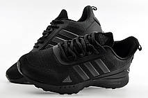 Кросівки Adidas чоловічі чорні сітка, фото 6