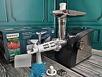 Мясорубка бытовая 3800W Rainberg Rb-673А Мясорубка электрическая для мяса с соковыжемалкой Мясорубка для дома