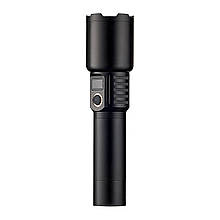 Ліхтарик Flashlight W508 Type-C / USB A 3000 mAh Black