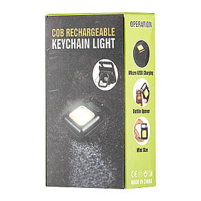 Ліхтарик Flashlight 031-COB Type-C 400 mAh Black, фото 2