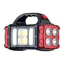 Ліхтарик Flashlight HB-2678 Micro USB / USB A 2500 mAh Black