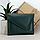 Подарунковий жіночий набір №89: гаманець Sabrina + обкладинка на паспорт + ключниця (зелений пітон), фото 3