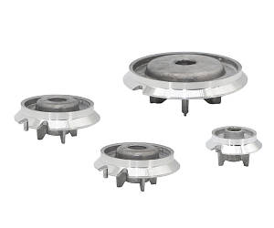 Комплект газовых конфорок Ariston 4шт для плиты функциональные основы