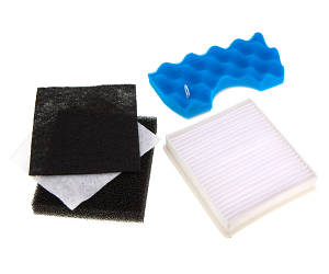 Фільтри для порохотяга Samsung SC4xxx - повний комплект, DJ63-00669A+DJ97-01040A+DJ63-00672D, для чистки повітря.