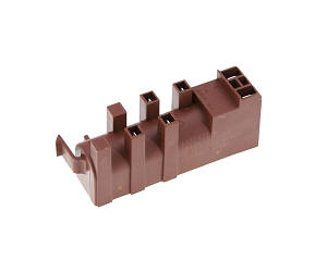 Блок підпалу газової плити Ariston генератор іскри 2 входи 4 виходи.