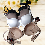 Бюстгальтер гладкий спейсер La Vivas Чашка C D, фото 4