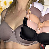Бюстгальтер гладкий спейсер La Vivas Чашка C D, фото 6