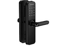 Розумний дверний біометричний замок SEVEN LOCK SL-7766BF black (без врізної частини), фото 2