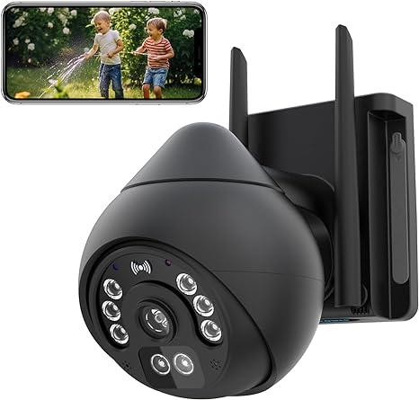 Камери відеоспостереження VSTARCAM Бездротова вулична камера, зовнішня PTZ-камера HD 2K/4MP, вулична камера Wi-Fi, домашня камера