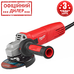 Кутова шліфувальна машина Milwaukee AGV 10-125 EK (1000 Вт, 125х22.2 мм, 11000 об/хв) Потужна болгарка 125 STP