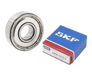Підшипник SKF 6000 ZZ в коробці шарикопідшипник для механізмів 6000 серії