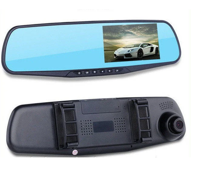 Автомобільний відеореєстратор (автореєстратор дзеркало заднього виду) DVR 138EH з однією камерою, Топовий