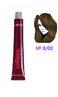 Lakme Collage Creme Hair Color Перманентная крем-краска для волос 8.00 Светло-білокурий