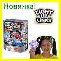 Детский светящийся конструктор Light Up Links 158 деталей