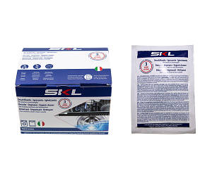 Порошок SKL DET110UN 3 in 1 для видалення накипу та запахів (12 шт./пач.), сашет — Універсальний порошок для