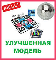 USB танцевальный коврик для ПК PC и телевизора / улучшенный CD для детей и взрослых, Топовый