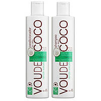 Набор для восстановления волос Griffus Kit Shampoo + Condicionador Vou De Coco Griffus 420+420 ml