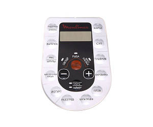 Декоративная накладка на панель мультиварки Moulinex CE500E32/87A - защита от царапин.