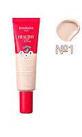 Bourjois Healthy Mix Clean Зволожуючий тональний флюїд (01) Fair