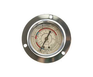 Манометр вібростійкий DSPH-1,5 (MF-15) 0-15 бар (R12/R22), в гліцерині