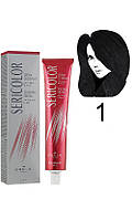 Brelil Sericolor Coloring Cream Фарба для волосся 1 (Black)
