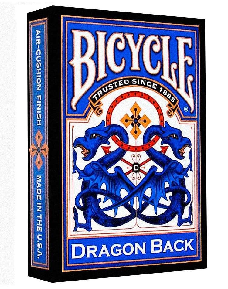 Карти Покерні карти Bicycle Dragon Back (Сині) / Playing Cards Bicycle Dragon Back (Blue)