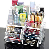Акриловый органайзер для косметики Cosmetic Storage Box 6 Drawers, Топовый