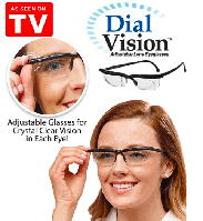 Очки с регулировкой линз Dial Vision, увеличительные очки, Топовый