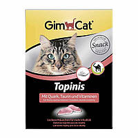 Витамины для кошек мышки с таурином и творогом Gimpet Topinis