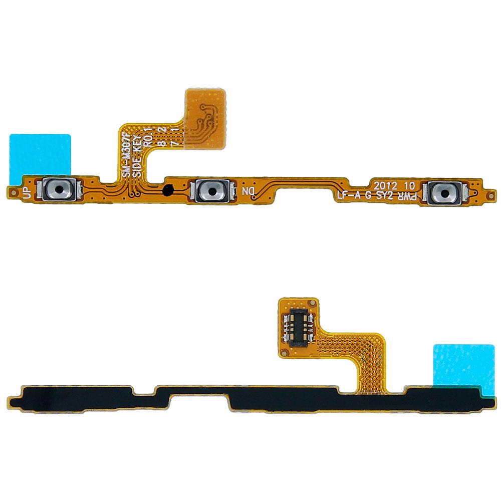 Шлейф для Samsung A217F Galaxy A21s (2020) з кнопками включення та регулювання гучності