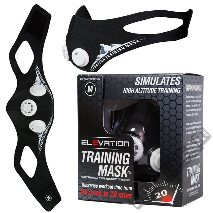 Тренировочная дыхательная маска Elevation Training Mask, маска для спорта, маска для тренировки дыхания, в, - фото 1 - id-p2126375990