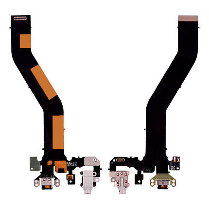 Шлейф для Meizu MX6 з роз’ємом зарядки та аудіо конектором, фото 1