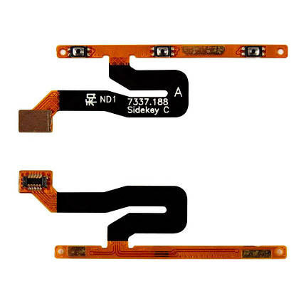 Шлейф для Nokia 5 Dual Sim з кнопками включення та регулювання гучності, фото 1