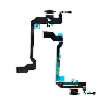 Шлейф для iPhone Xs з роз’ємом зарядки (Black) (Original PRC), фото 1