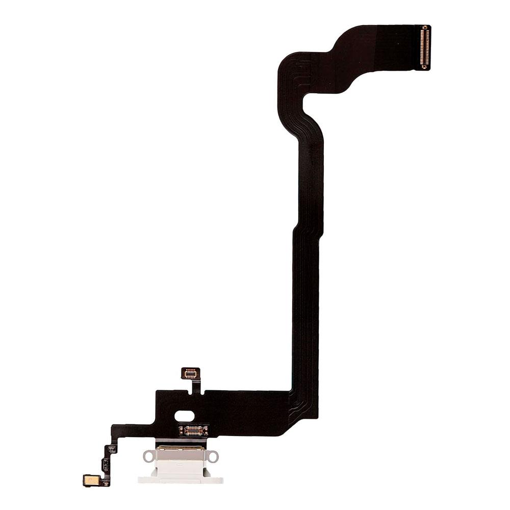 Шлейф для iPhone X з роз’ємом зарядки (White)