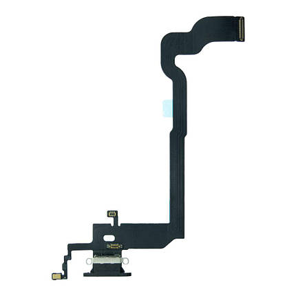 Шлейф для iPhone X з роз’ємом зарядки (Black) (Original), фото 1