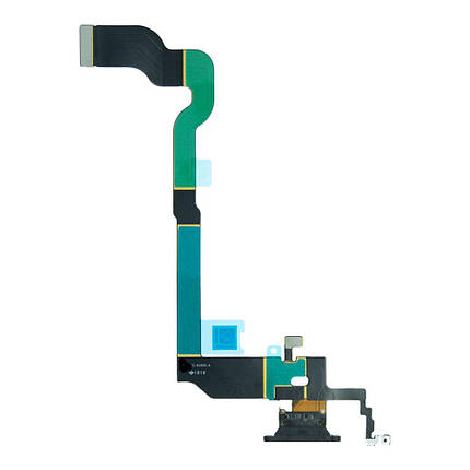 Шлейф для iPhone X з роз’ємом зарядки (Black) (Original), фото 2