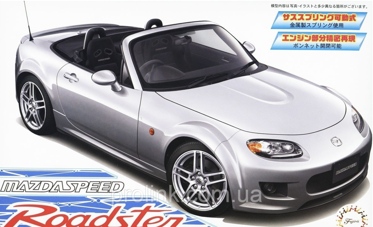 Збірна модель авто Fujimi 046334 ID-278 Mazdaspeed Roadster 1/24