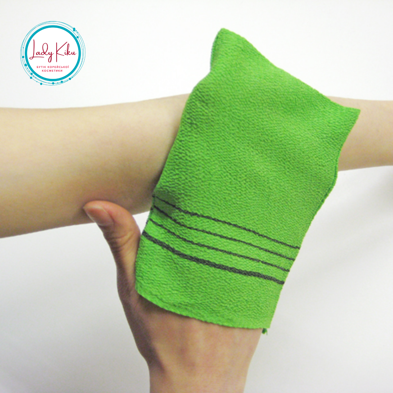 Корейська рукавичка для очищення тіла KOREAN ITALY TOWEL Happy Italy Towel