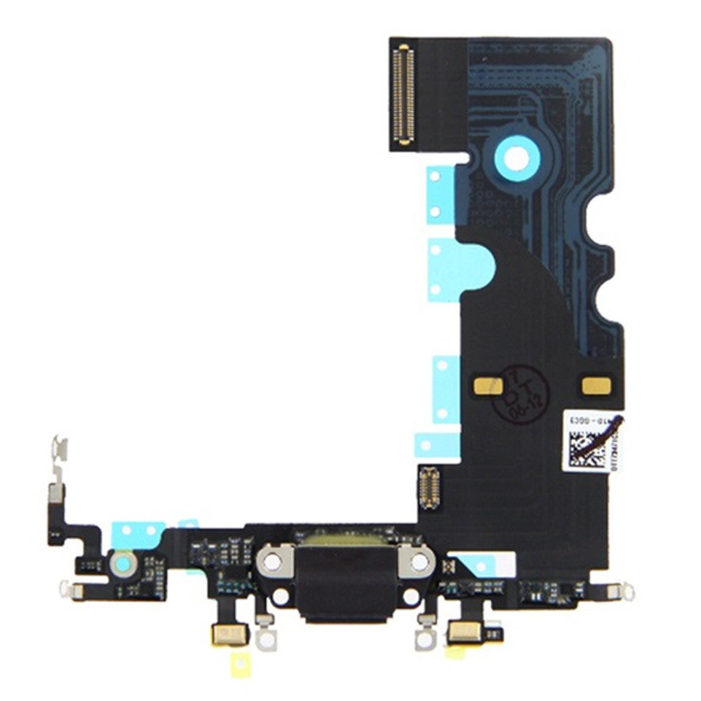 Шлейф для iPhone 8 з роз’ємом зарядки (Black)