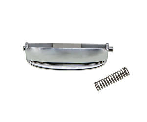 Замок для крышки мультиварки Moulinex CE502832/87A - SS-996937 (зам. SS-994478) пружинный крепеж.