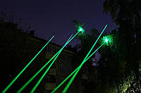 Зеленая мощная лазерная указка Laser 303 лазер до 10 км, Топовый