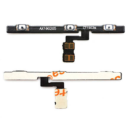 Шлейф для Xiaomi Mi 9 з кнопками включення та регулювання гучності, фото 1