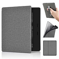 Чохол для Amazon Kindle Oasis 2017 / 2019 Galeo TPU Folio with Handstrap Textile Grey