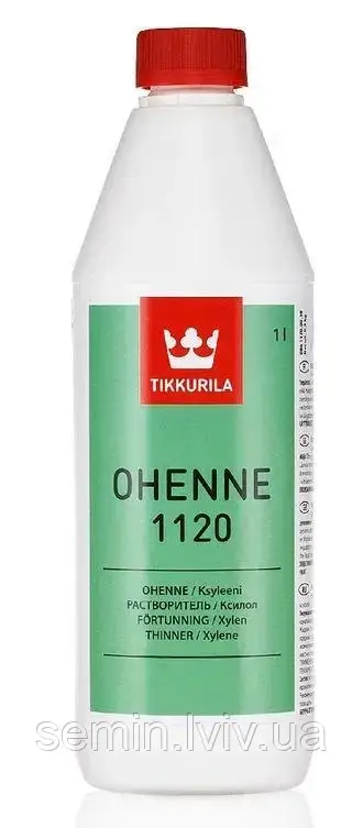 Розчинник OHENNE 1120  для грунту Ростекс Супер  (Тікурілла) 1л Tikkurila Rostex Super.