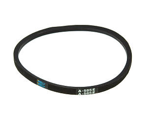 Ремень A585-E кожаный для мужчин классический черного цвета.